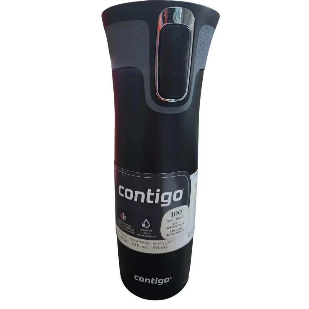 Contigo WEST LOOP Spill-Proof  Travel Mug  Autoseal 20 oz BPA Free BLACK NEW